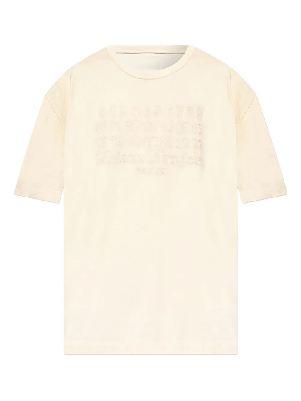 Футболка с вышитым логотипом Maison Margiela, нейтральный
Футболка с вышитым логотипом Maison Margiela, нейтральный