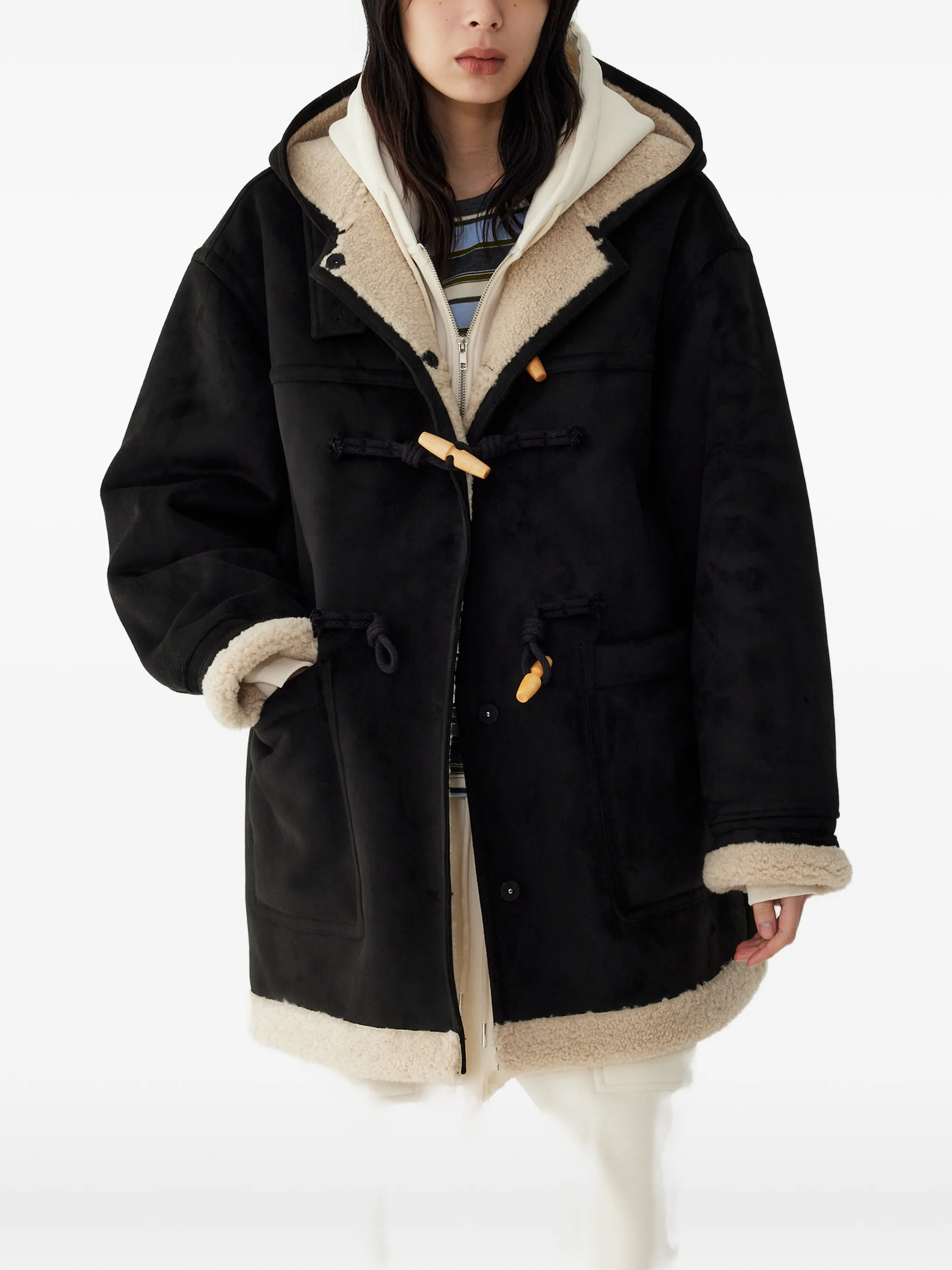 Пуховик с застежкой на пуговицы Studio Tomboy, черный
Пуховик с застежкой на пуговицы Studio Tomboy, черный