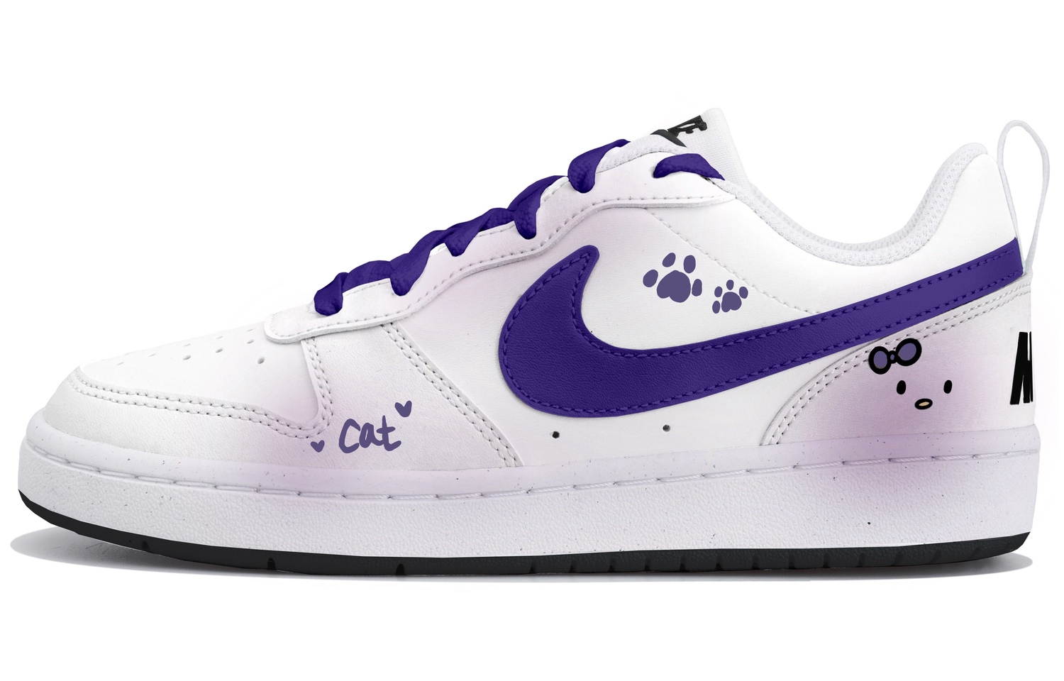 Nike Court Borough Low top детские скейтерские кроссовки White Purple для подростков
Nike Court Borough Low top детские скейтерские кроссовки White Purple для подростков