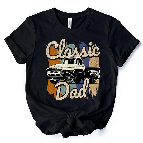 Классическая футболка dad, черная футболка с ретро-грузовиком Ornamentallyyou
Классическая футболка dad, черная футболка с ретро-грузовиком Ornamentallyyou