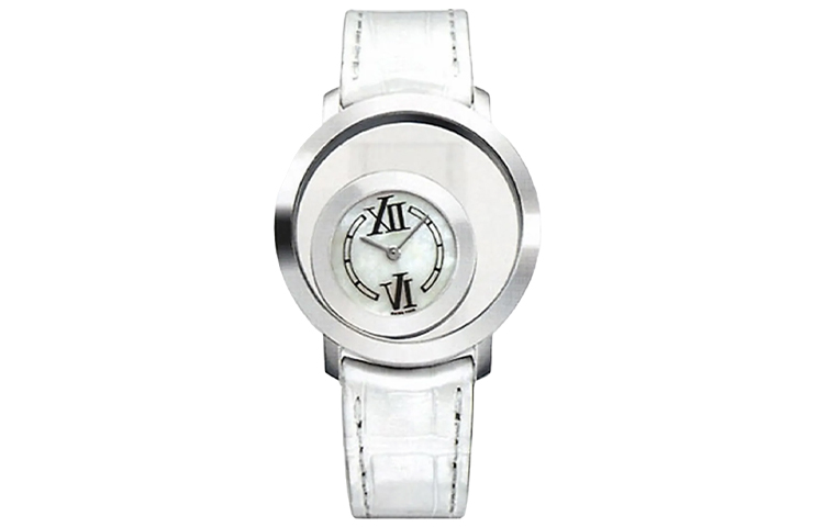 Часы женские с кварцевым механизмом CHOPARD Happy Diamonds белый циферблат корпус из белого золота 18 карат ремешок из кожи крокодила
Часы женские с кварцевым механизмом CHOPARD Happy Diamonds белый циферблат корпус из белого золота 18 карат ремешок из кожи крокодила