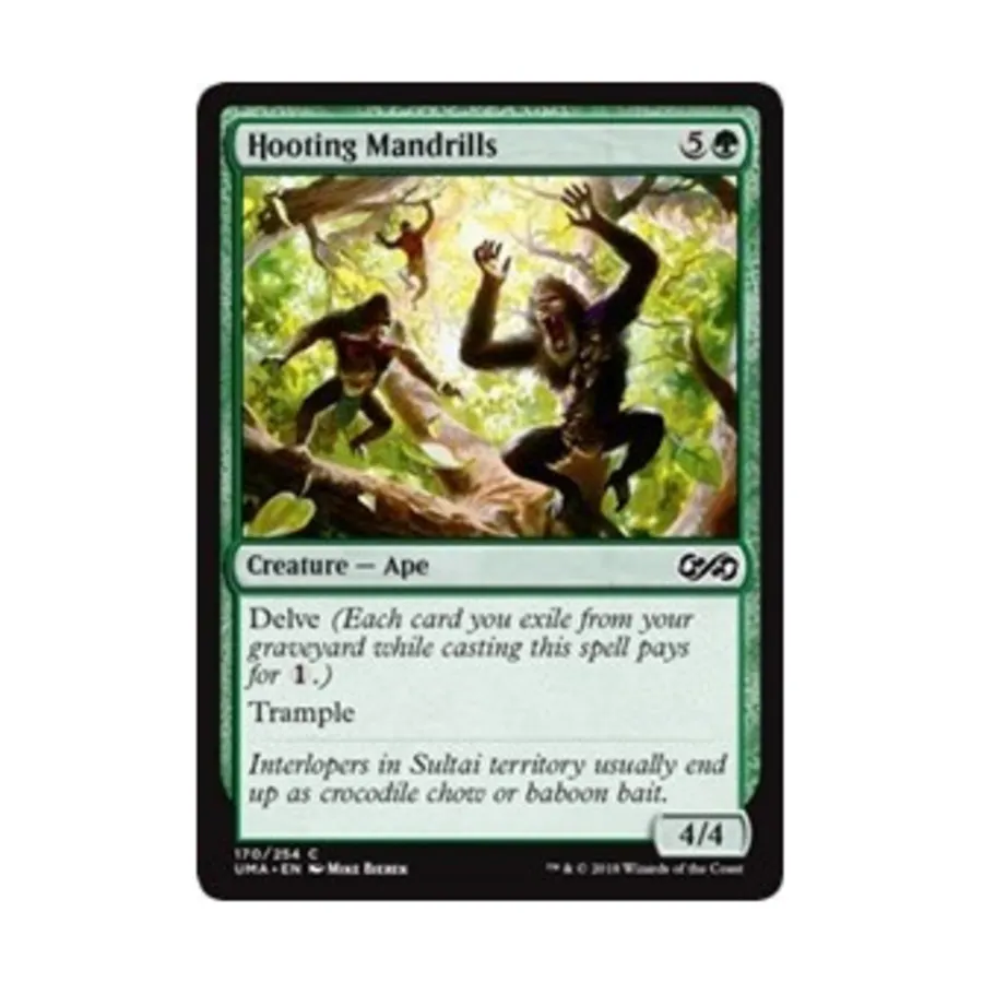 CCG Улюлюкающие мандрилы (С), MTG - Ultimate Masters
CCG Улюлюкающие мандрилы (С), MTG - Ultimate Masters