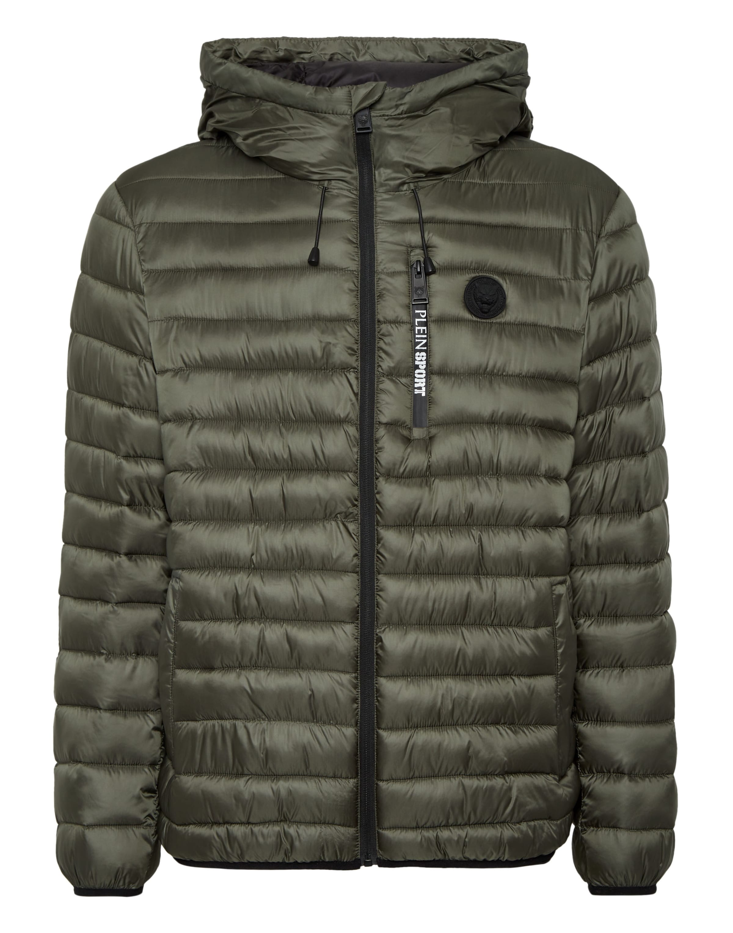 Plein Sport Межсезонная куртка 'Tiger' в цвете Olive
Plein Sport Межсезонная куртка 'Tiger' в цвете Olive