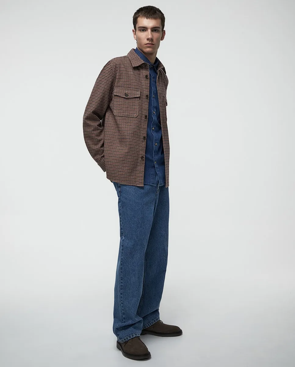 Рубашка в клетку Sfera, светло-коричневый
Рубашка в клетку Sfera, светло-коричневый