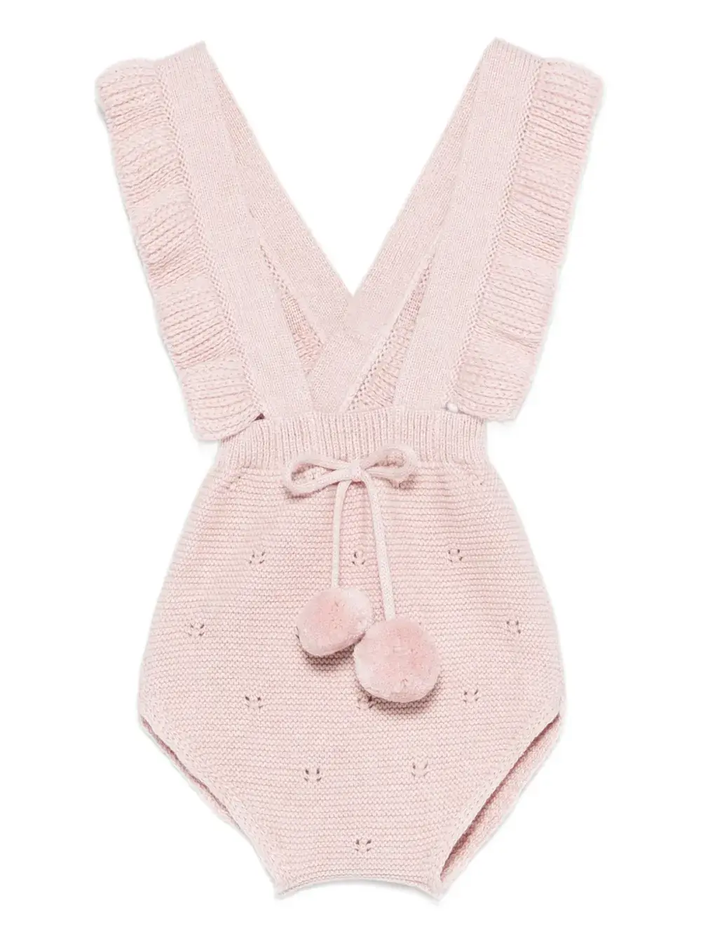 Комбинезон с оборками и помпонами Paz Rodriguez, розовый
Комбинезон с оборками и помпонами Paz Rodriguez, розовый