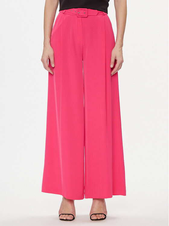 Широкие брюки из ткани Maryley, розовый
Широкие брюки из ткани Maryley, розовый