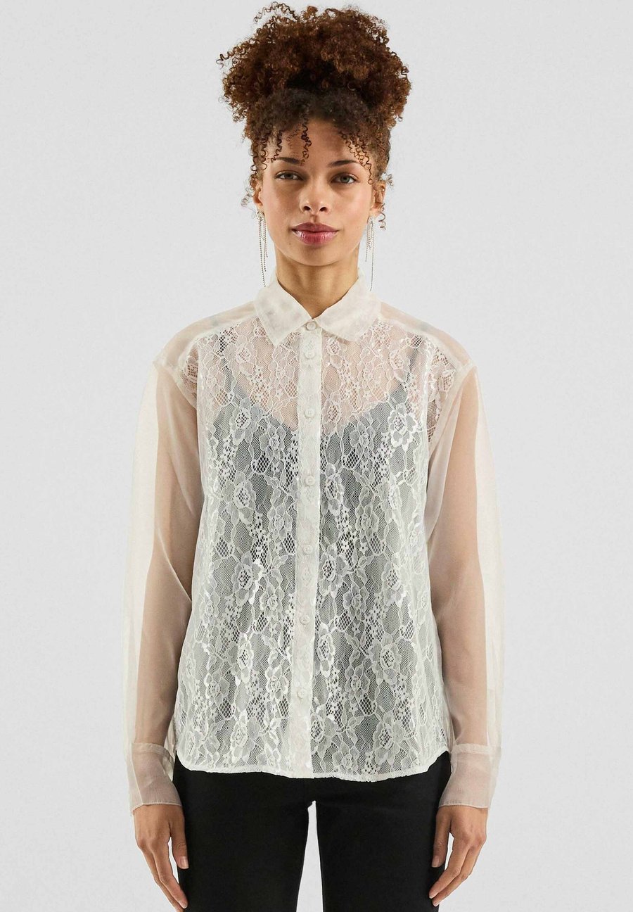 Блуза QS Button-down blouse, Ecru/Beige
Блуза QS Button-down blouse, Ecru/Beige