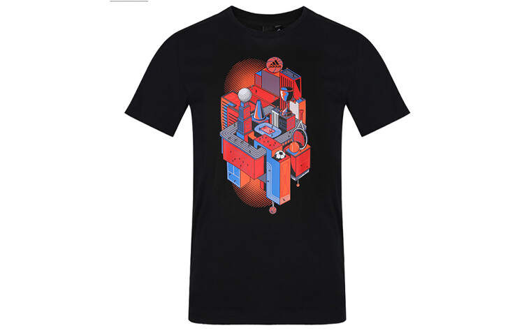 Футболка мужская черная Adidas, черный
Футболка мужская черная Adidas, черный