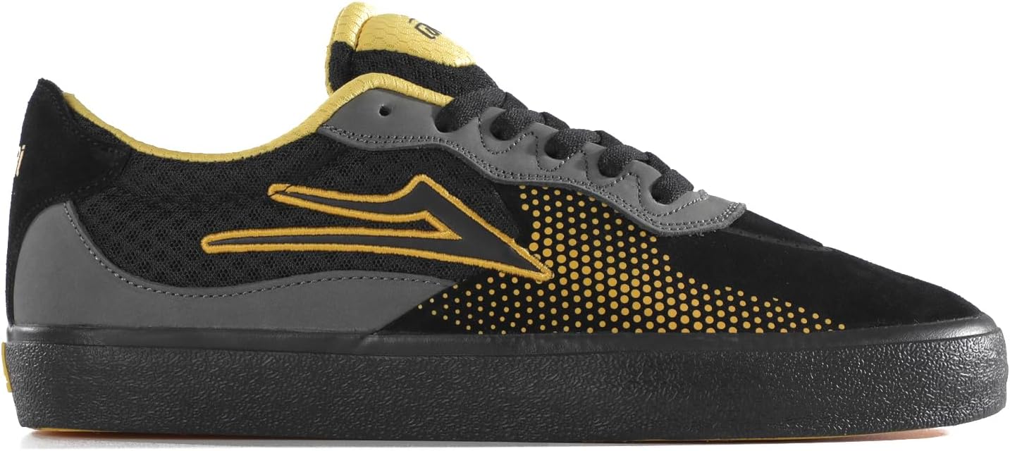 Мужские скейтбордические кеды Lakai Essex - низкие, черный/желтый/серый
Мужские скейтбордические кеды Lakai Essex - низкие, черный/желтый/серый