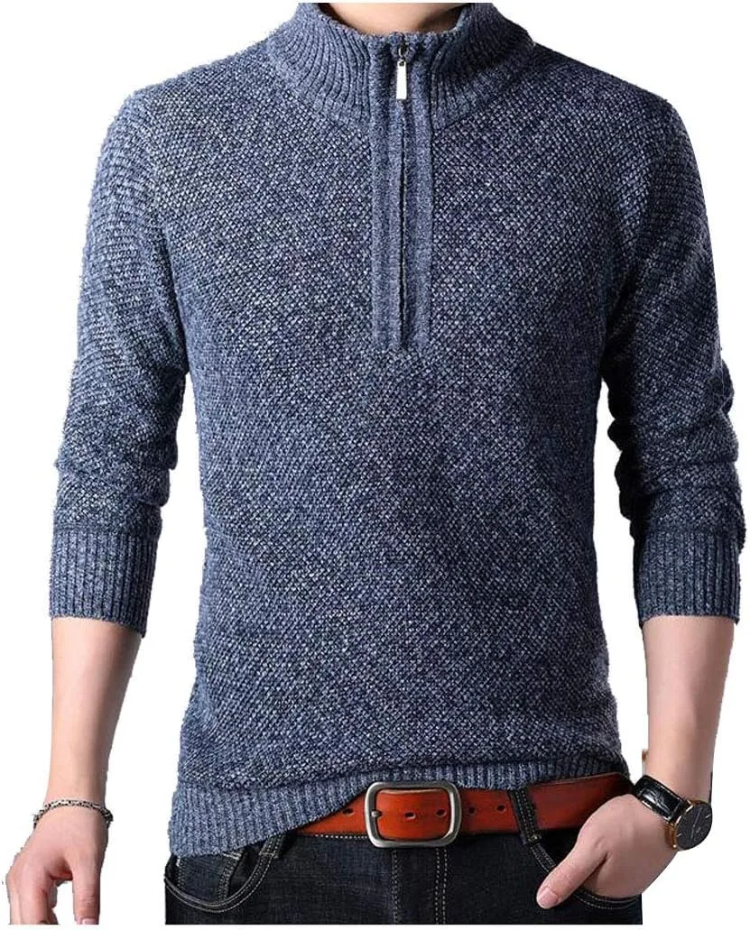 HZCX FASHION мужской свитер поло с высоким воротником
HZCX FASHION мужской свитер поло с высоким воротником
