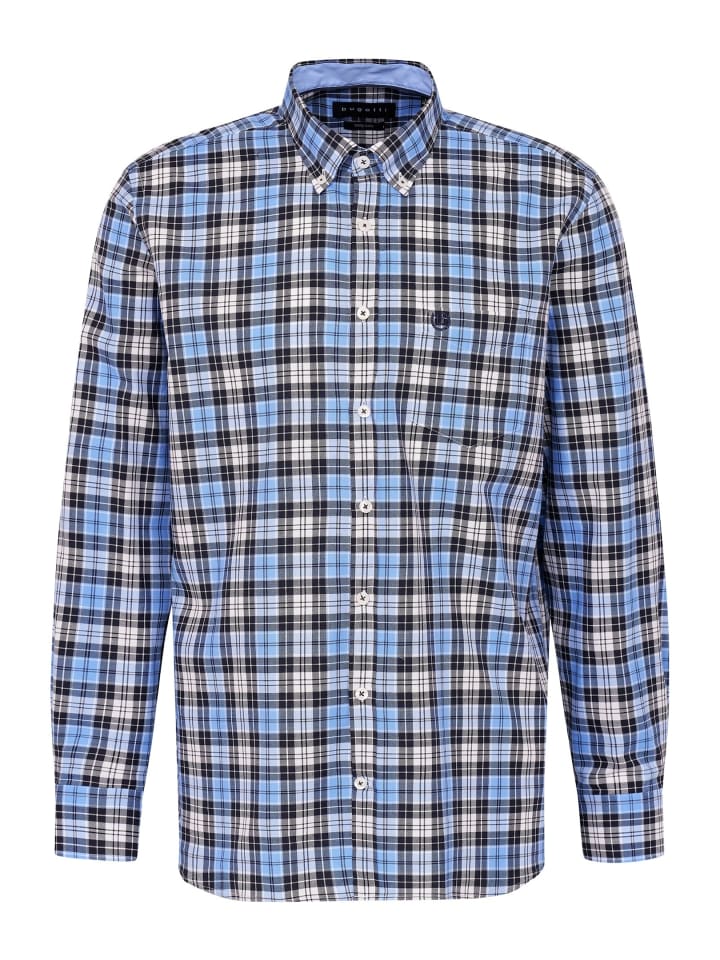 Рубашка Bugatti Freizeithemd 1:1 Arm, цвет marine 
Рубашка Bugatti Freizeithemd 1:1 Arm, цвет marine