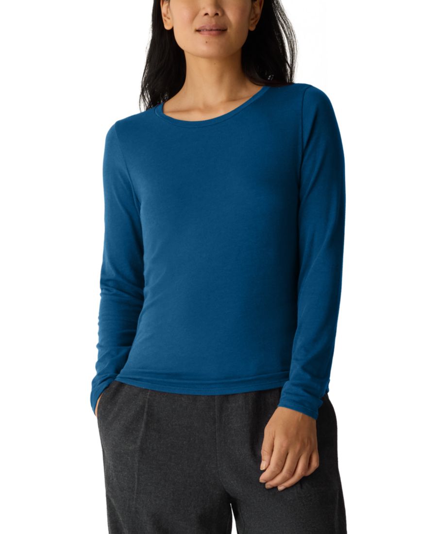 Женская футболка с круглым вырезом Eileen Fisher, Atlan
Женская футболка с круглым вырезом Eileen Fisher, Atlan