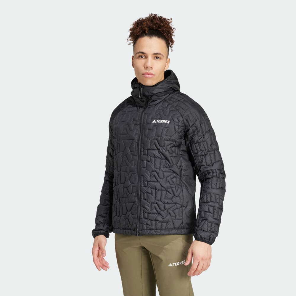 Куртка Adidas Terrex Xperior PrimaLoft Loose Fill Insulated Hooded Jacket, черный 
Куртка Adidas Terrex Xperior PrimaLoft Loose Fill Insulated Hooded Jacket, черный