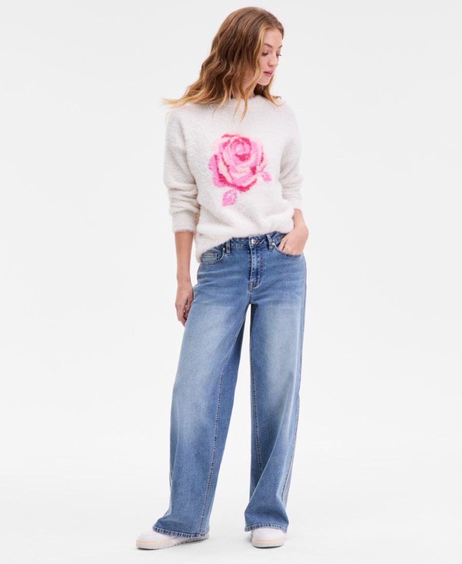 Джинсы-поло Ultra 90s с металлическими полосками для подростков Madden Girl, Light Wash
Джинсы-поло Ultra 90s с металлическими полосками для подростков Madden Girl, Light Wash