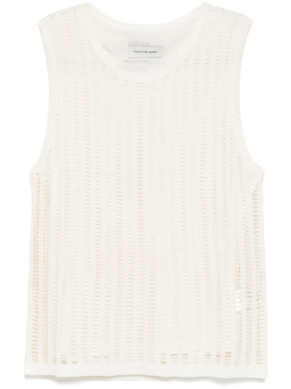 Топ с круглым вырезом Feng Chen Wang, белый
Топ с круглым вырезом Feng Chen Wang, белый