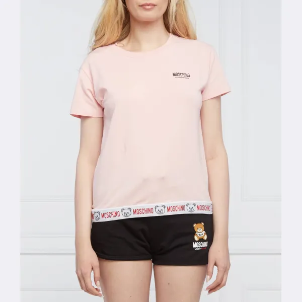 Облегающая футболка Moschino, розовый
Облегающая футболка Moschino, розовый