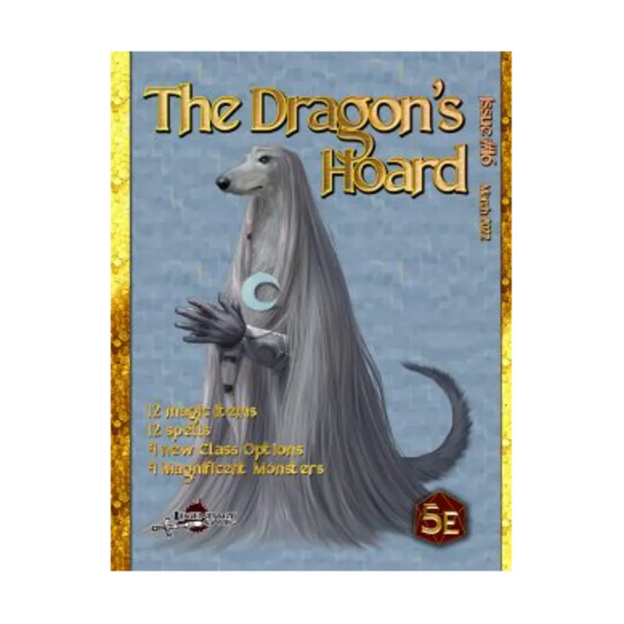Dragon's Hoard - Issue #16, Dungeons & Dragons (5th Edition) - Dragon's Hoard (Legendary Games), мягкая обложка
Dragon's Hoard - Issue #16, Dungeons & Dragons (5th Edition) - Dragon's Hoard (Legendary Games), мягкая обложка