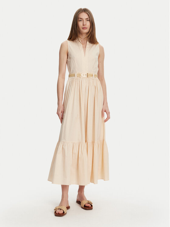 Платье на каждый день обычный крой 251TT2101 Twinset, бежевый
Платье на каждый день обычный крой 251TT2101 Twinset, бежевый