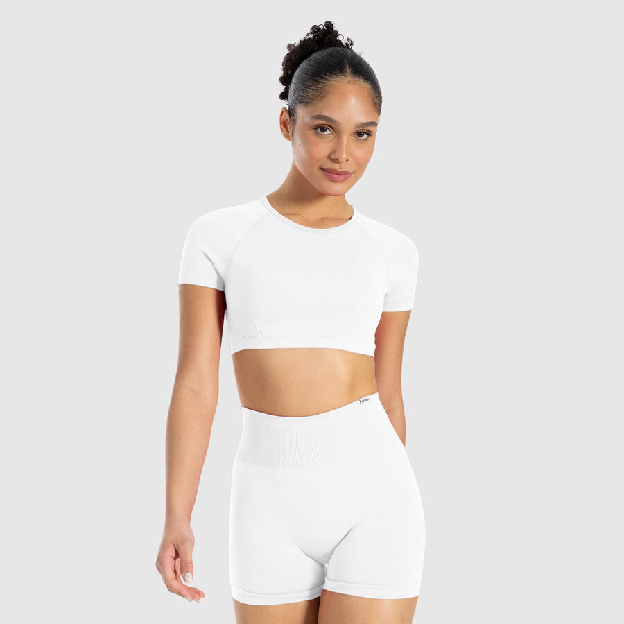 SMILODOX Женская укороченная рубашка Soheli светло-серого цвета
SMILODOX Женская укороченная рубашка Soheli светло-серого цвета