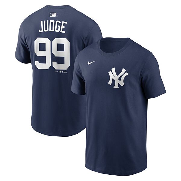 Футболка New York Yankees с именем и номером Аарона Джаджа Nike
Футболка New York Yankees с именем и номером Аарона Джаджа Nike