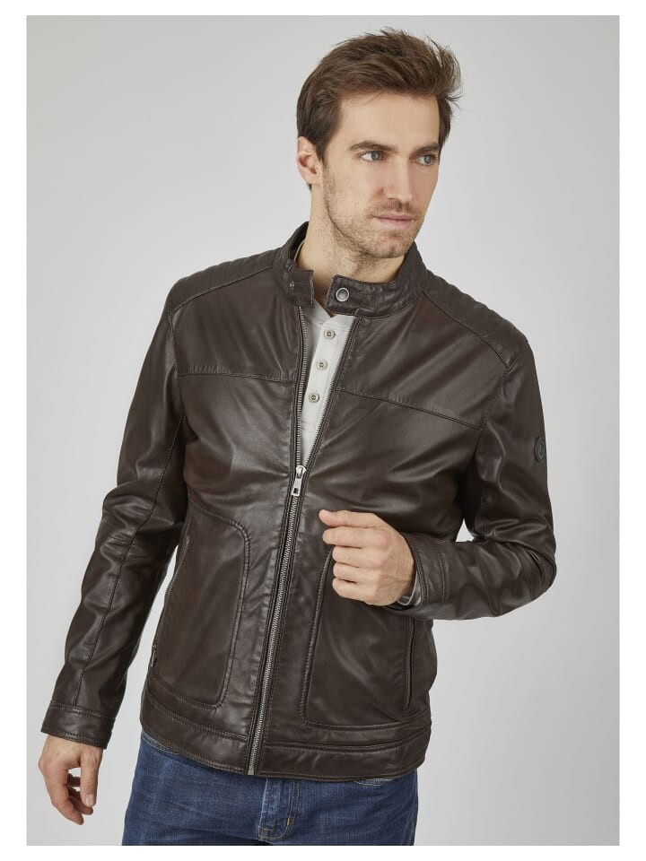 Кожаная куртка Bugatti, темно-коричневый
Кожаная куртка Bugatti, темно-коричневый