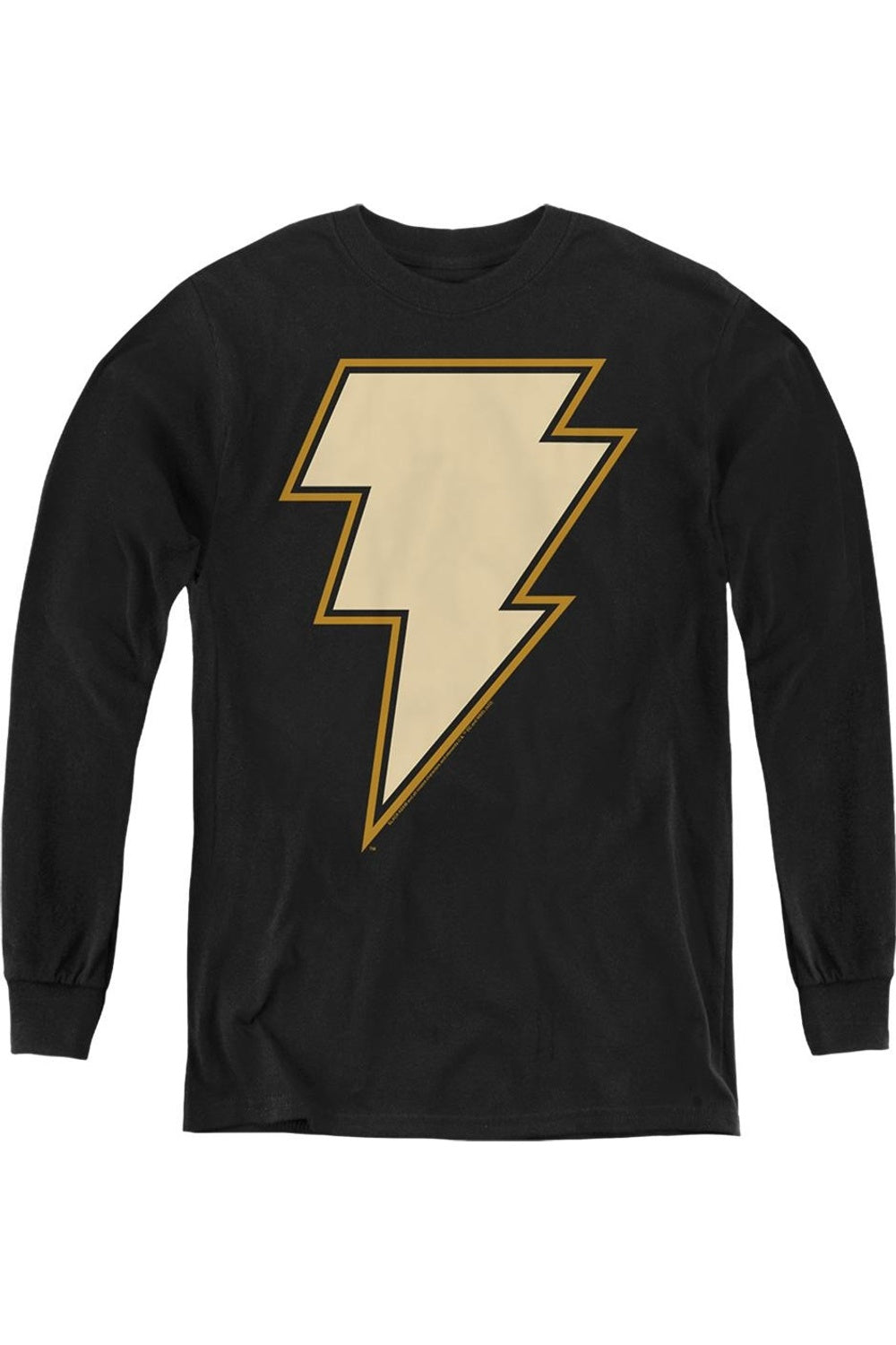 Черный свитшот с длинным рукавом и эмблемой Black Adam на груди для детей Gildan
Черный свитшот с длинным рукавом и эмблемой Black Adam на груди для детей Gildan