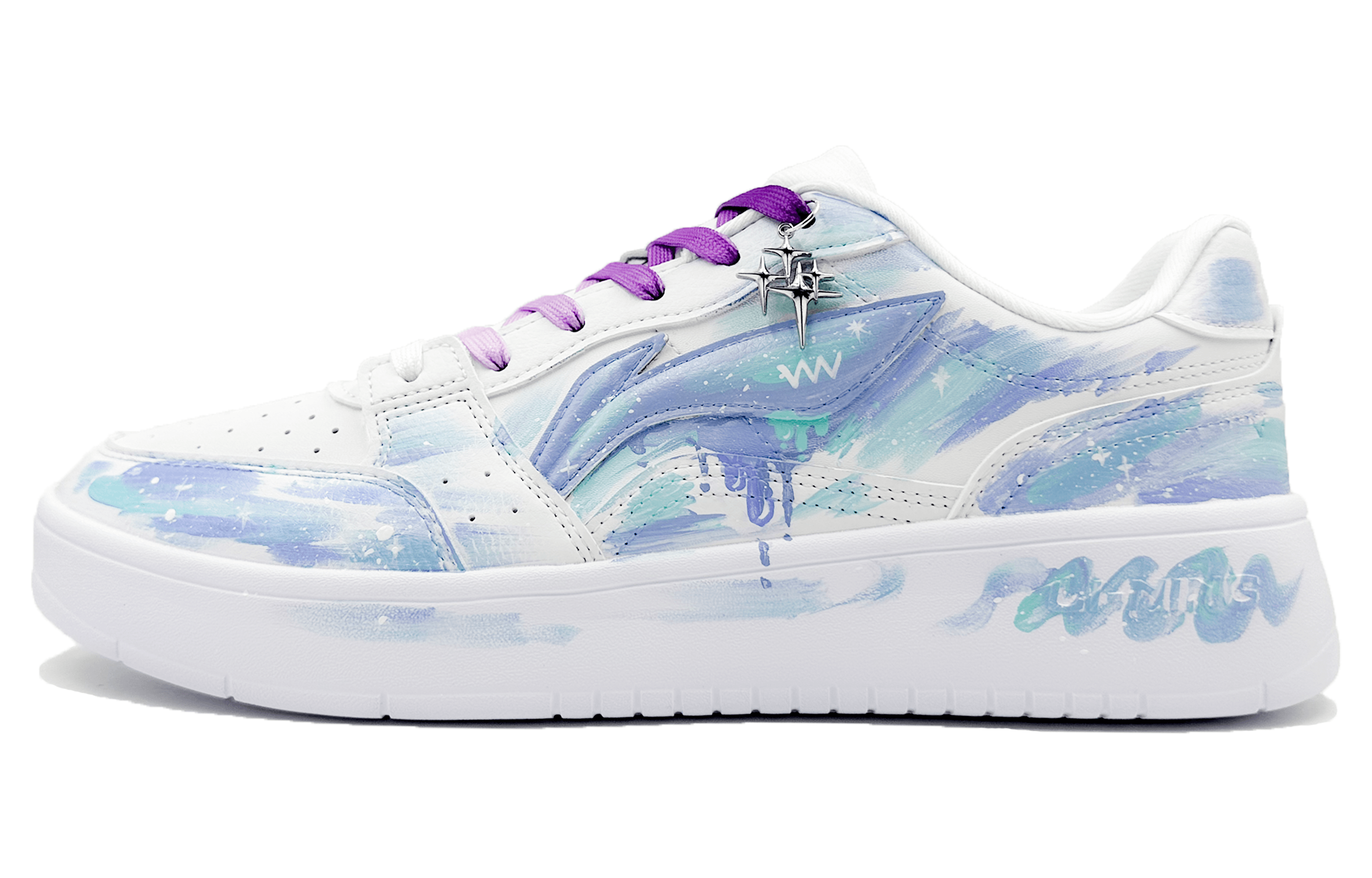 LINING Кроссовки для скейтбординга Acer Truncatum, нескользящие и износостойкие, увеличивающие рост, низкие, мужские, фиолетовые, синие, белые
LINING Кроссовки для скейтбординга Acer Truncatum, нескользящие и износостойкие, увеличивающие рост, низкие, мужские, фиолетовые, синие, белые