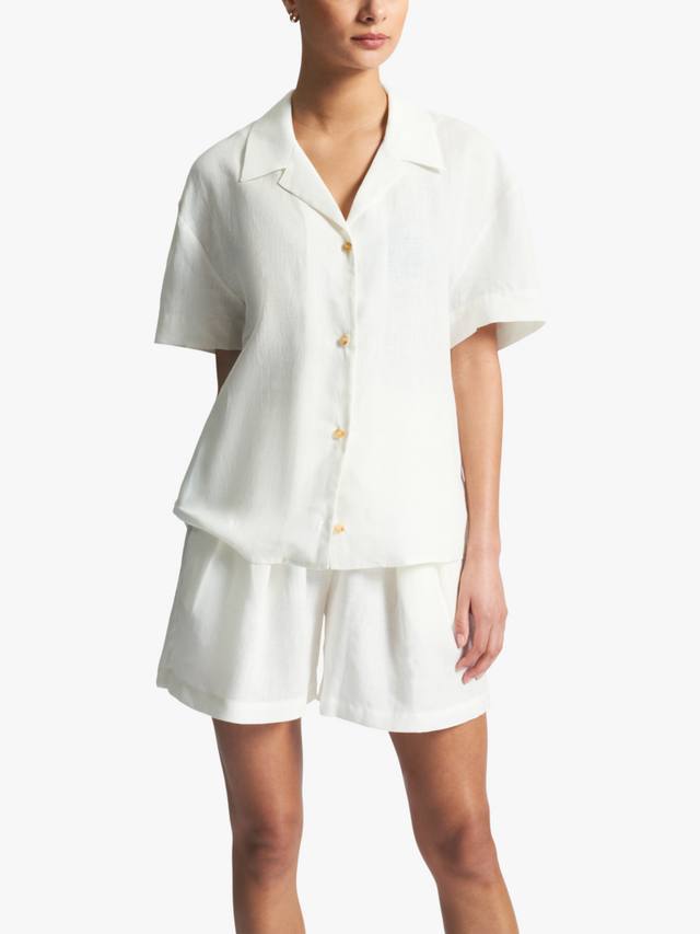 Пражская рубашка из чистого льна ASCENO, White
Пражская рубашка из чистого льна ASCENO, White