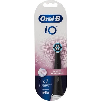 Сменные насадки щетки для бережной чистки Oral-B iO, черные Procter & Gamble
Сменные насадки щетки для бережной чистки Oral-B iO, черные Procter & Gamble