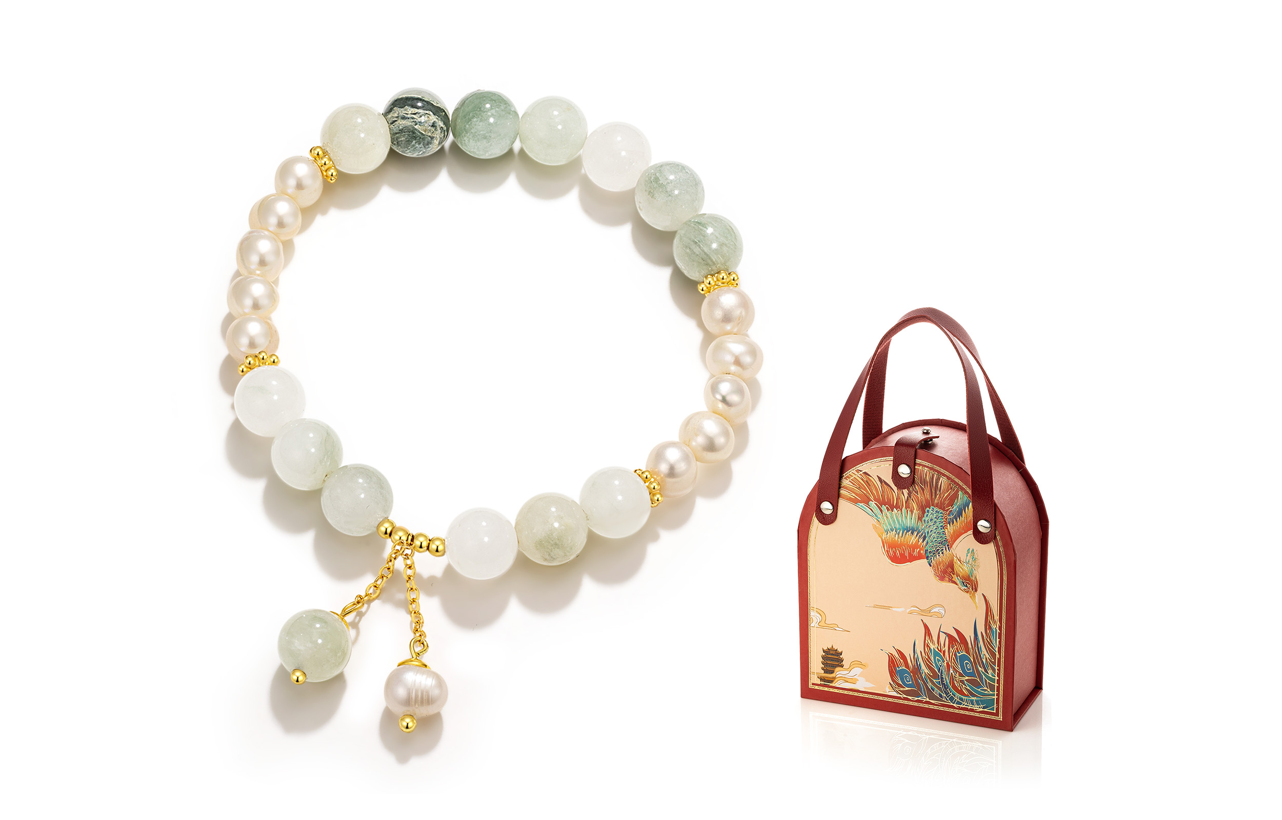 Браслет из нефрита Тяньшань от Jodie&Kevin Jodie&Kevin, Acacia Around The Finger Soft + Phoenix In The Flying Gift Box
Браслет из нефрита Тяньшань от Jodie&Kevin Jodie&Kevin, Acacia Around The Finger Soft + Phoenix In The Flying Gift Box