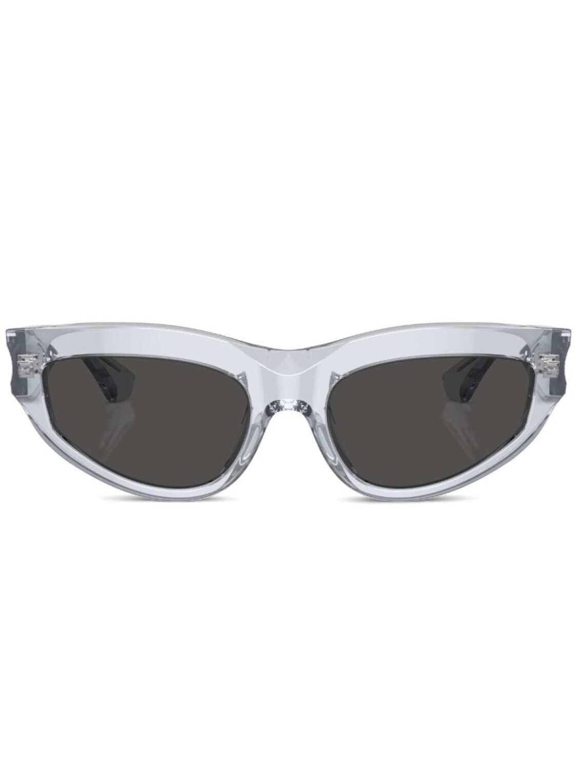 Солнцезащитные очки в оправе 'кошачий глаз' Burberry Eyewear, серый 
Солнцезащитные очки в оправе 'кошачий глаз' Burberry Eyewear, серый