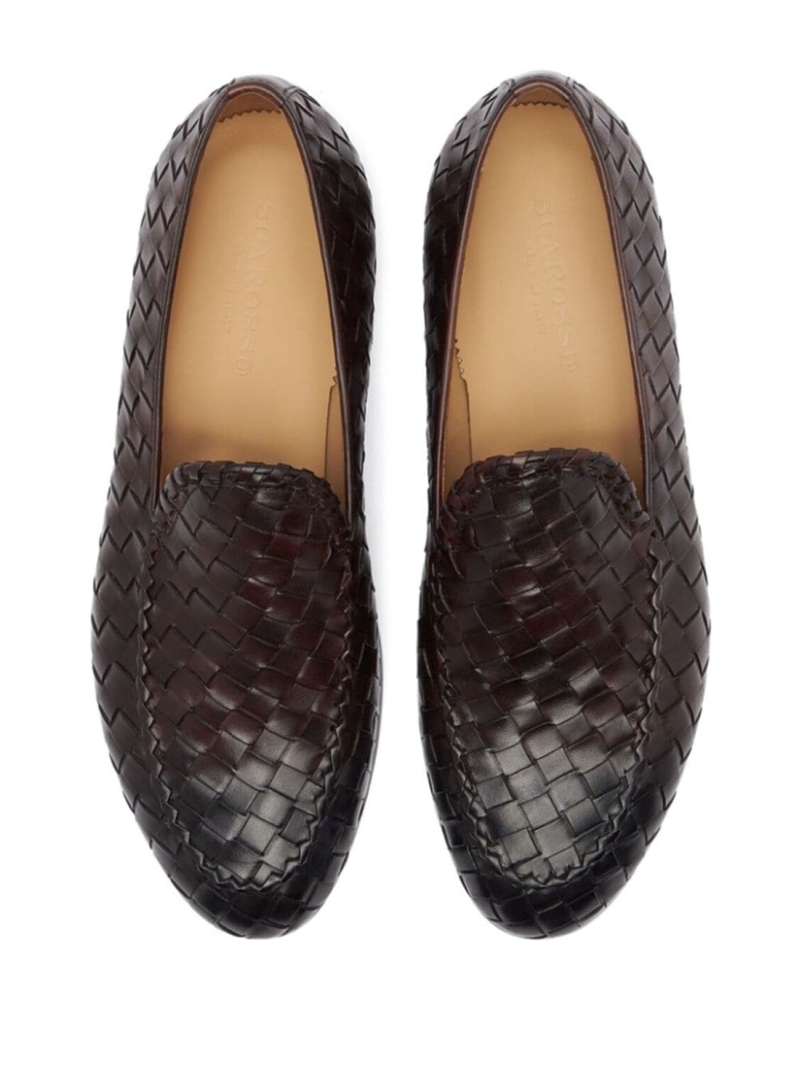 Scarosso плетеные лоферы Vittorio, коричневый
Scarosso плетеные лоферы Vittorio, коричневый