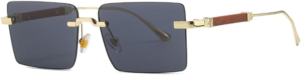 Солнцезащитные очки LVTFCO без оправы, прямоугольной формы, винтажные, для мужчин и женщин, маленькие солнцезащитные очки для женщин и мужчин, летние, для путешествий, C01 Black
Солнцезащитные очки LVTFCO без оправы, прямоугольной формы, винтажные, для мужчин и женщин, маленькие солнцезащитные очки для женщин и мужчин, летние, для путешествий, C01 Black