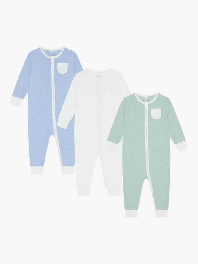 Детский комбинезон с застежкой-молнией из хлопковой смеси MORI, Pack of 3, Blue/Green/White
Детский комбинезон с застежкой-молнией из хлопковой смеси MORI, Pack of 3, Blue/Green/White