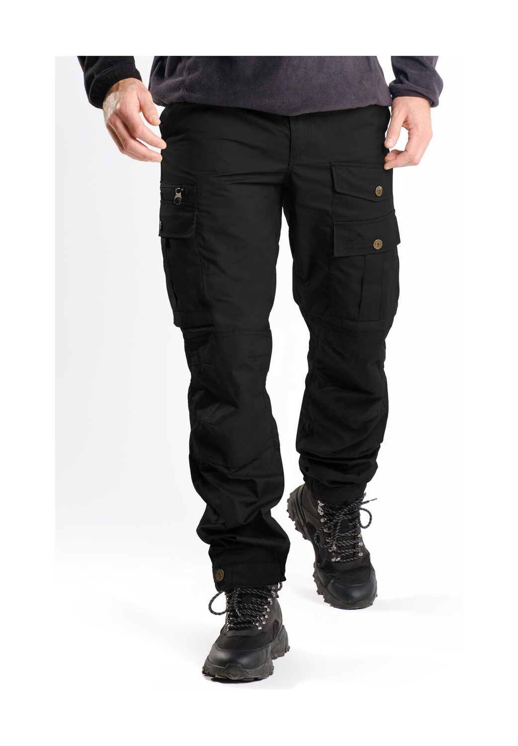 Мужские походные брюки - уличные брюки normani, черный
Мужские походные брюки - уличные брюки normani, черный