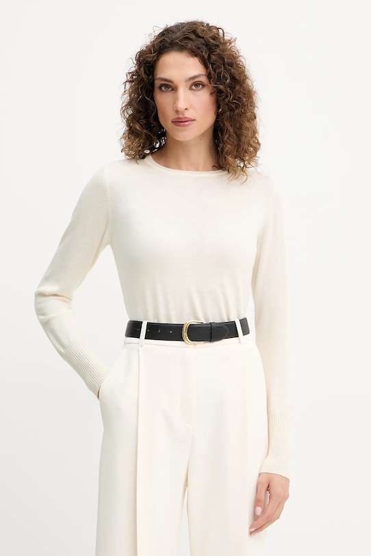 Шерстяной свитер Luisa Spagnoli, бежевый
Шерстяной свитер Luisa Spagnoli, бежевый