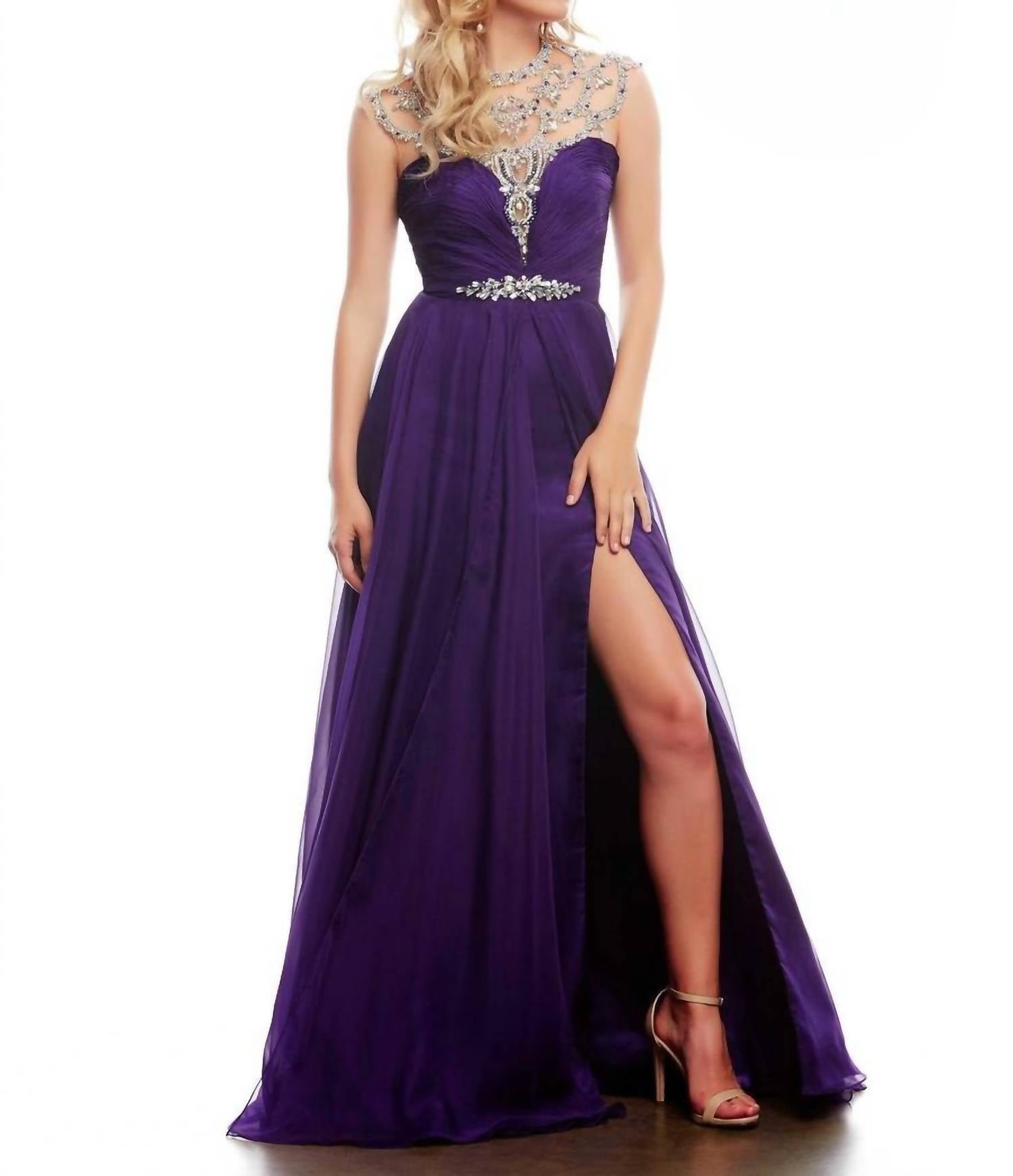 Бисерное платье-иллюзия с накидкой в темно-фиолетовом цвете Mac Duggal
Бисерное платье-иллюзия с накидкой в темно-фиолетовом цвете Mac Duggal