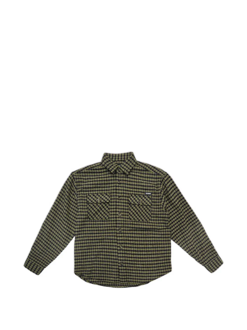 Рубашка в клетку Xlarge, зеленый
Рубашка в клетку Xlarge, зеленый
