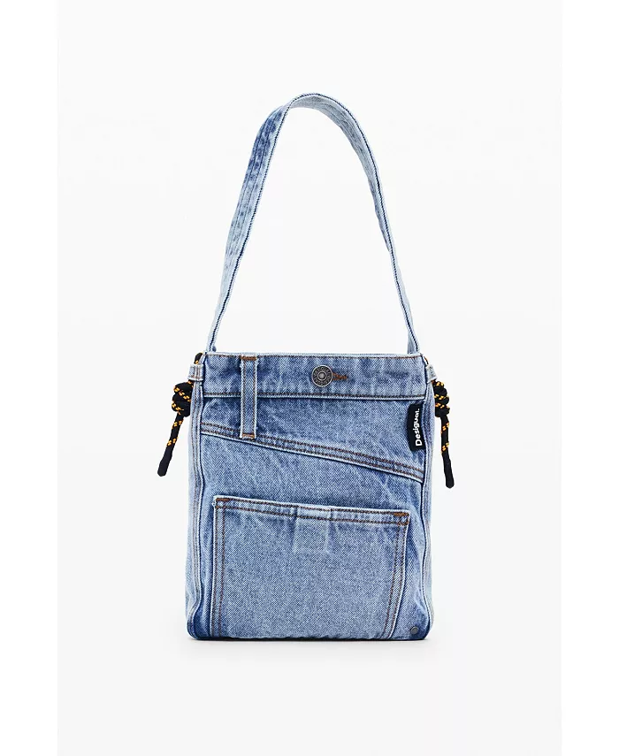 Женская джинсовая сумка-тоут Medium Desigual, синий
Женская джинсовая сумка-тоут Medium Desigual, синий