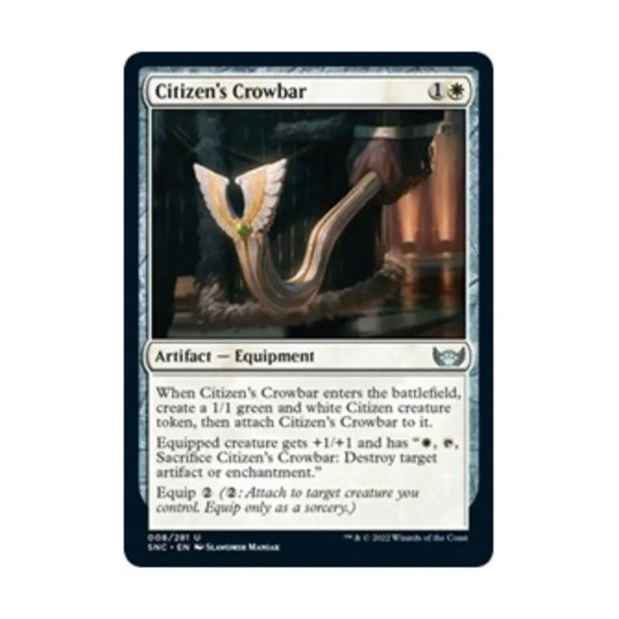 CCG Гражданский лом (U), MTG - Streets of New Capenna
CCG Гражданский лом (U), MTG - Streets of New Capenna