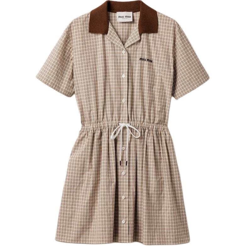 Проверенное мини-платье MIU MIU, бежевый
Проверенное мини-платье MIU MIU, бежевый