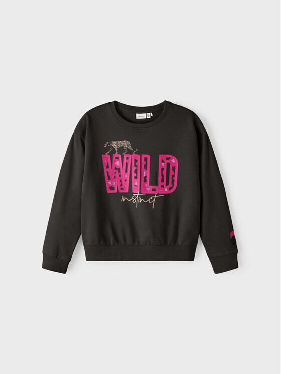 Толстовка обычного кроя Name It, черный
Толстовка обычного кроя Name It, черный