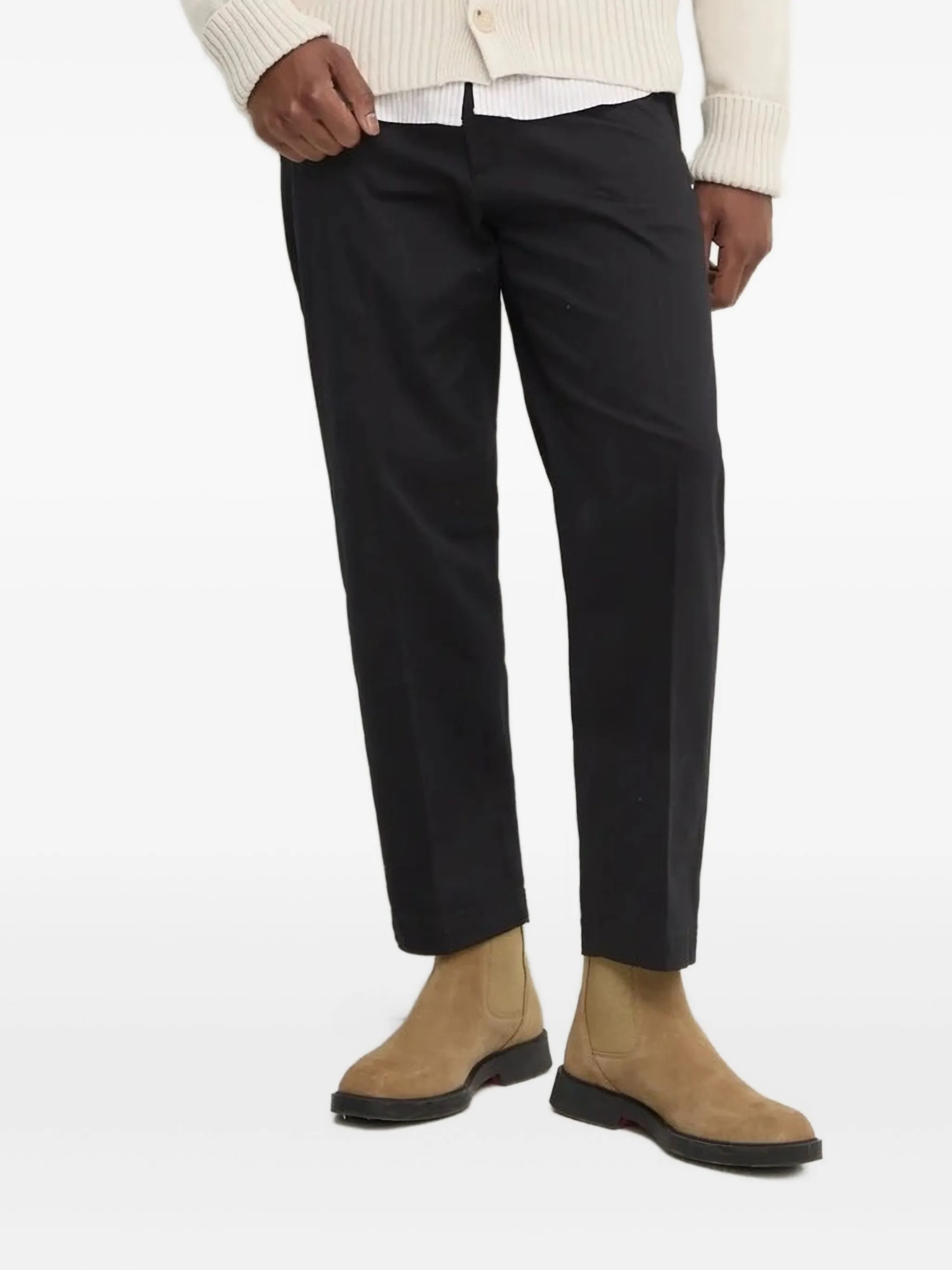 Брюки с вышитым логотипом Boss, черный
Брюки с вышитым логотипом Boss, черный