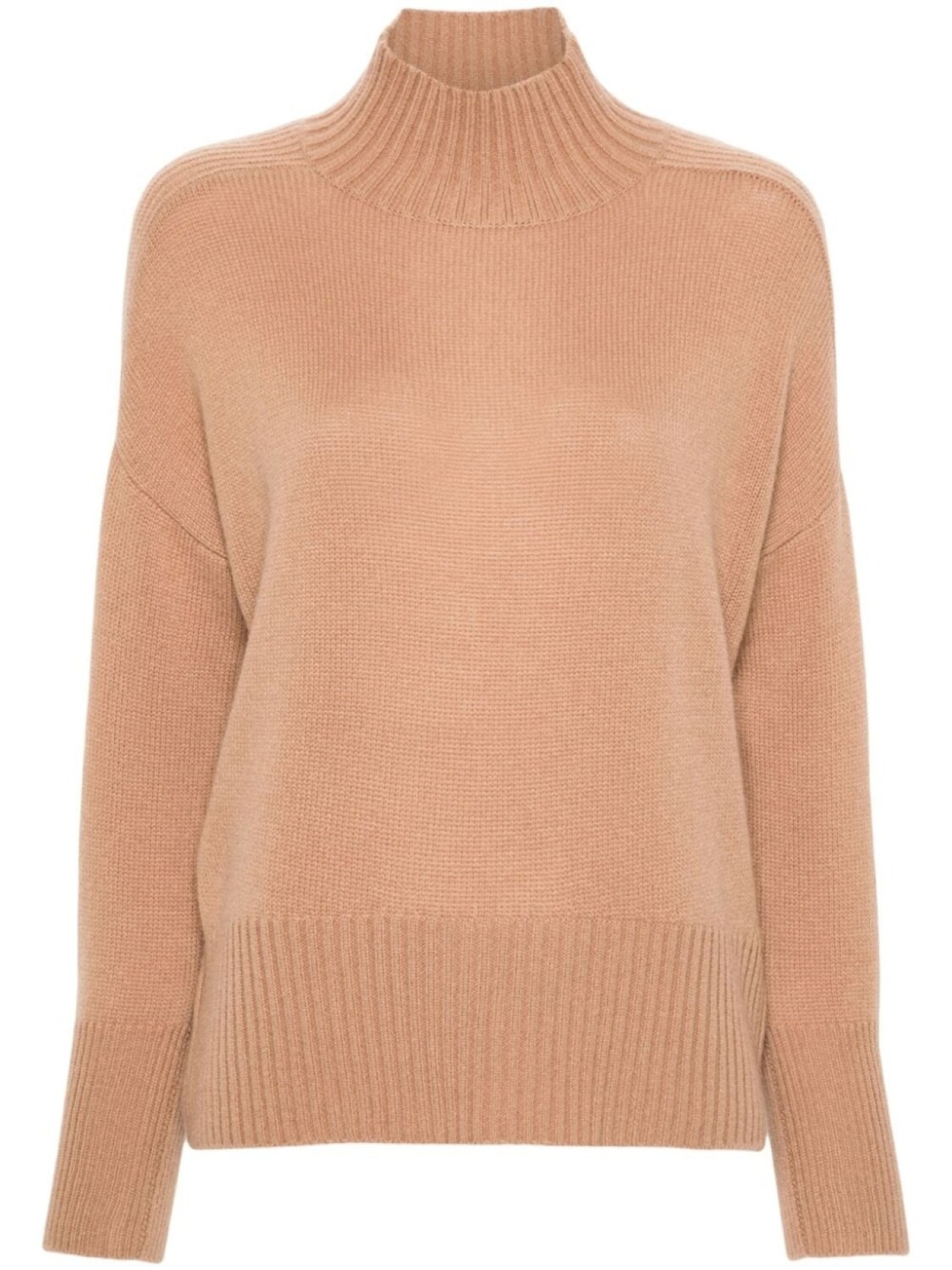 Allude кашемировый свитер с воротником-стойкой, коричневый
Allude кашемировый свитер с воротником-стойкой, коричневый