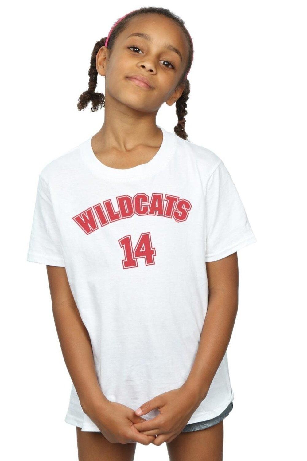Хлопковая футболка с мюзиклом для средней школы The Musical Wildcats 14 Disney, белый
Хлопковая футболка с мюзиклом для средней школы The Musical Wildcats 14 Disney, белый