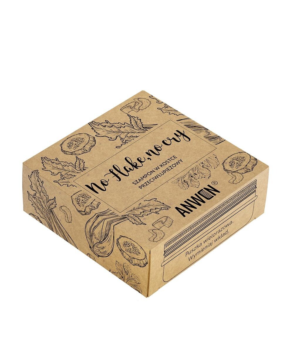 Anwen No Flake No Cry барный шампунь для волос, 1 шт.
Anwen No Flake No Cry барный шампунь для волос, 1 шт.