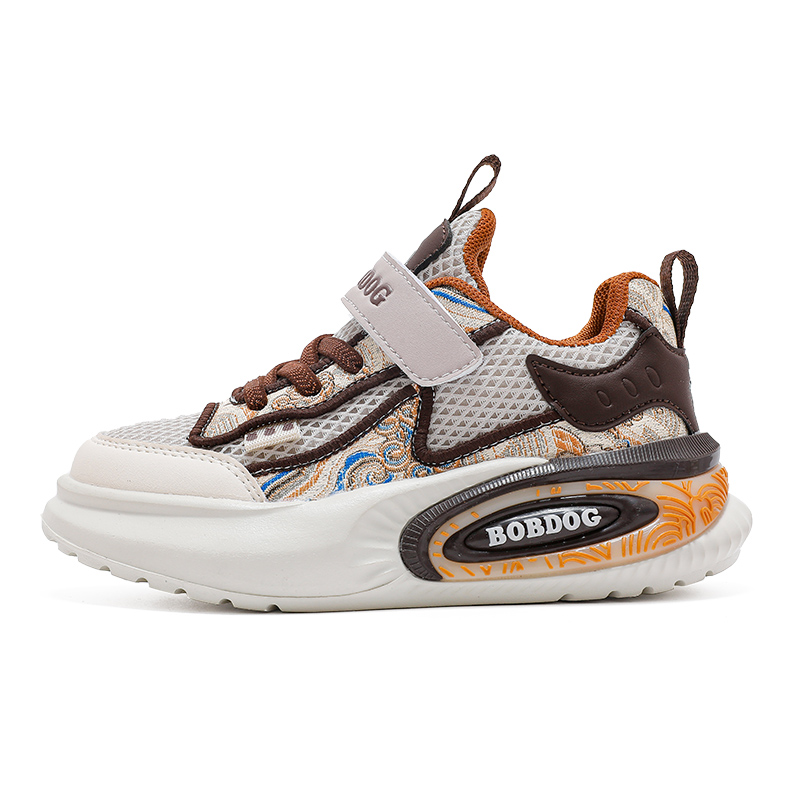 Нескользящие и износостойкие дышащие низкие детские кроссовки для повседневной носки BOBDOG, коричневый
Нескользящие и износостойкие дышащие низкие детские кроссовки для повседневной носки BOBDOG, коричневый