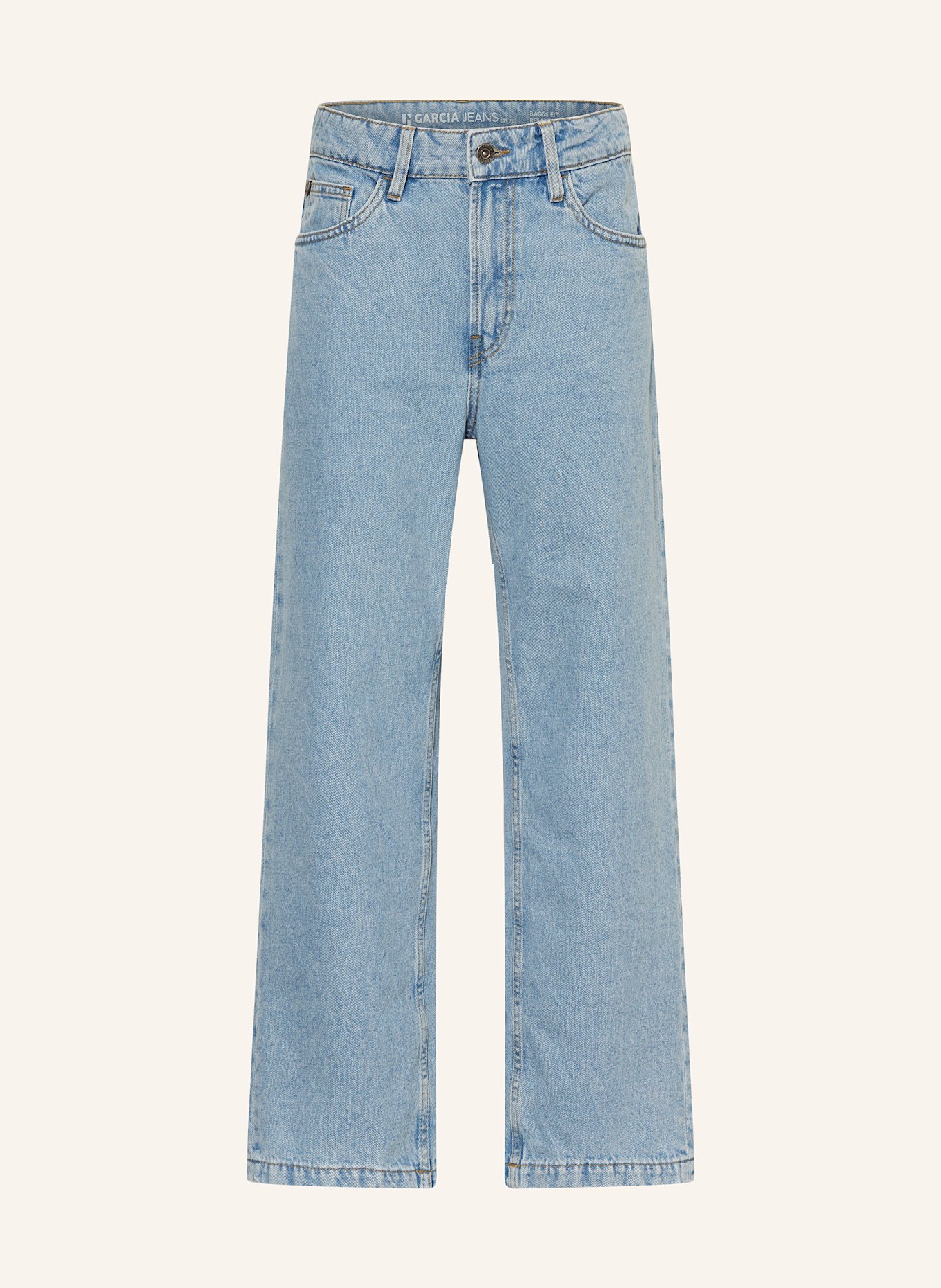 Мешковатые джинсы Garcia, голубой 
Мешковатые джинсы Garcia, голубой