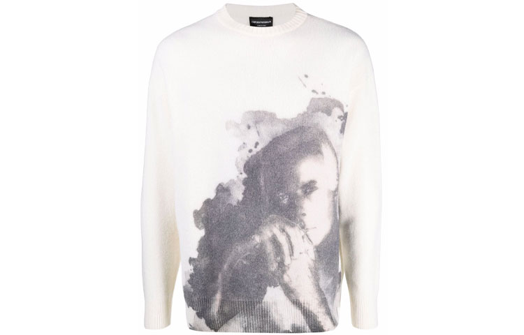 EMPORIO ARMANI Свитер мужской экрю
EMPORIO ARMANI Свитер мужской экрю