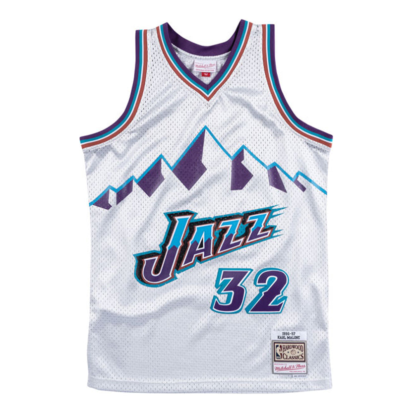 Джерси Mitchell & Ness NBA Swingman Jersey' Utah Jazz - Karl Malone 1996-97'
Джерси Mitchell & Ness NBA Swingman Jersey' Utah Jazz - Karl Malone 1996-97'